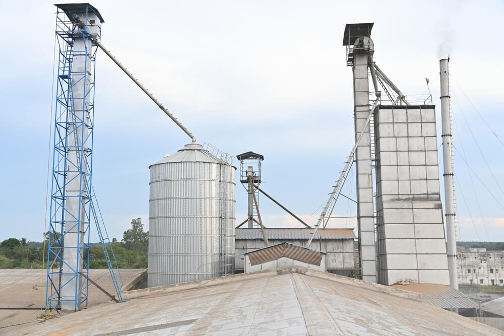 Climate-Controlled Rice Silo